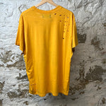 Amiri Hollywood Yellow T-shirt Sz L