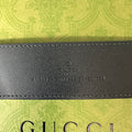 Gucci Black GG Monogram Belt Sz (95/38) W/ Box