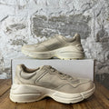 Gucci Rhyton Mouth Vintage Cream Sneaker Sz 7