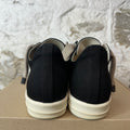 Rick Owens Jumbo Lace Black Milk Sneaker Sz 9 (42)