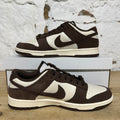 Nike Dunk Low Pale Ivory Baroque Brown Sz 10