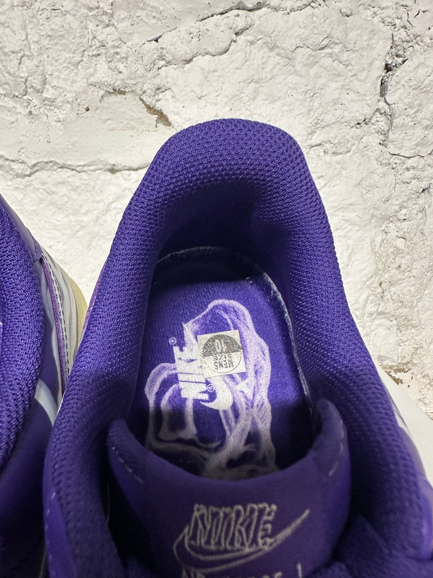 AF1 Purple Skeleton Sz 10