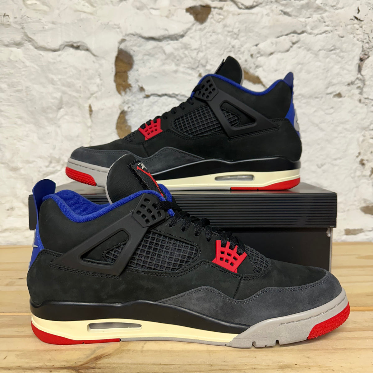 Air Jordan 4 Rare Air White Lettering Sz 14
