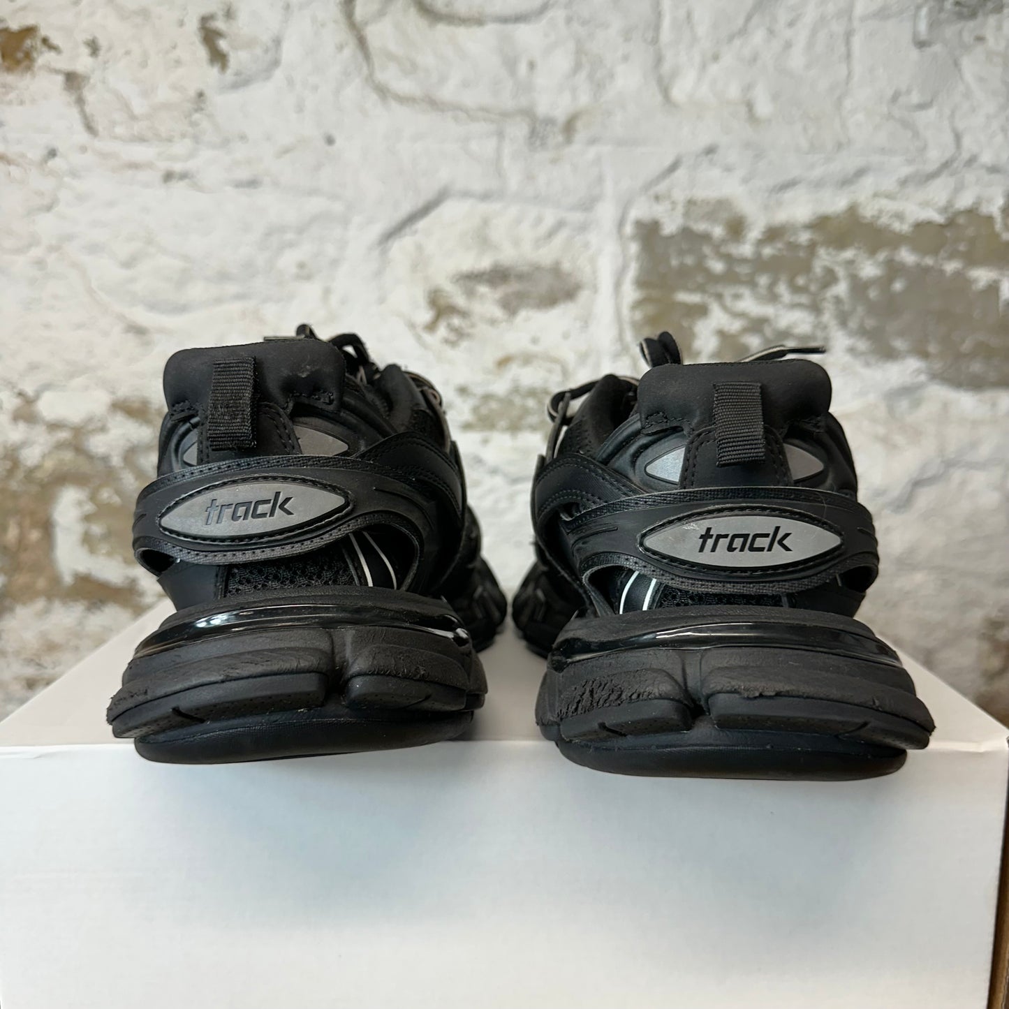 Balenciaga Track Runner Triple Black Sneaker Sz 7 (40)