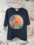 Rhude New Money Sunset T-shirt Faded Black Sz S