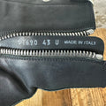 Rick Owens High Black Leather Milk Sneaker Sz 10 (43)