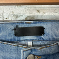Amiri Black Brown Paisley Flame Blue Denim Jeans Sz 30