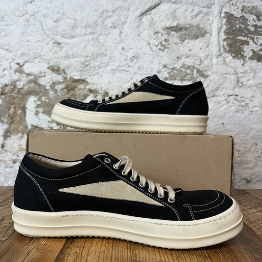 Rick Owens DRKSHDW Vintage Black MIlk Sneaker Sz 11 (44)