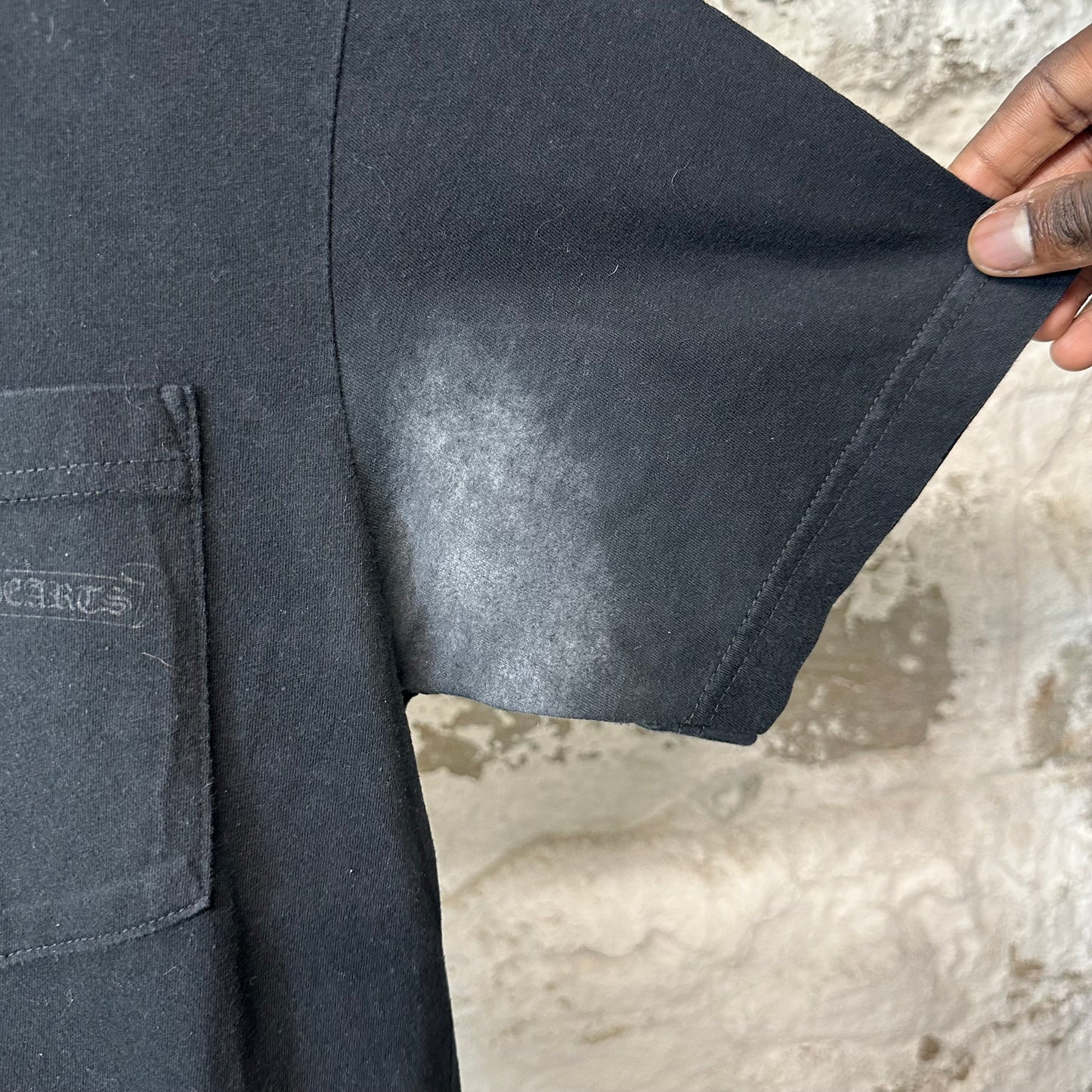 Chrome Hearts Orange Dagger T-shirt Black Sz S