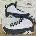 Air Jordan 9 Flint Grey French Blue Sz 9