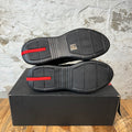 Prada Americas Cup Triple Black Patent Sneaker Sz 9.5 DS