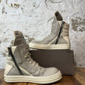 Rick Owens Geobasket Pearl Milk Sneaker Sz 9 (42)