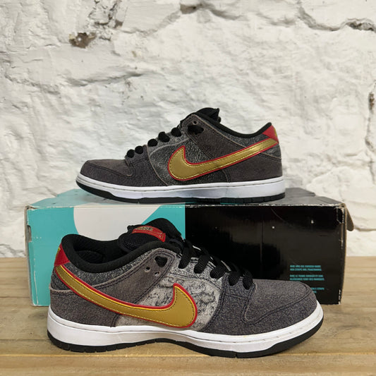 Nike Dunk Low Beijing Metallic Gold Sz 6