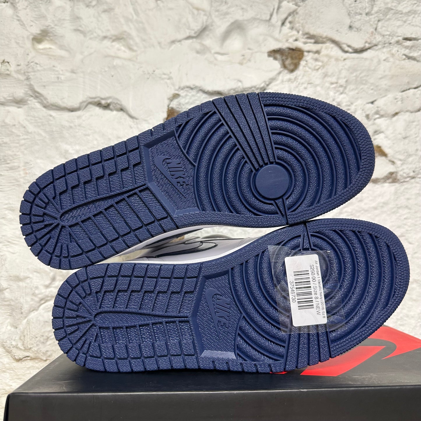 Air Jordan 1 High Metallic Navy (2016) Sz 8