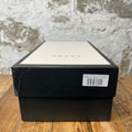 Gucci Rhyton White Red Logo Black Sneaker Sz 11
