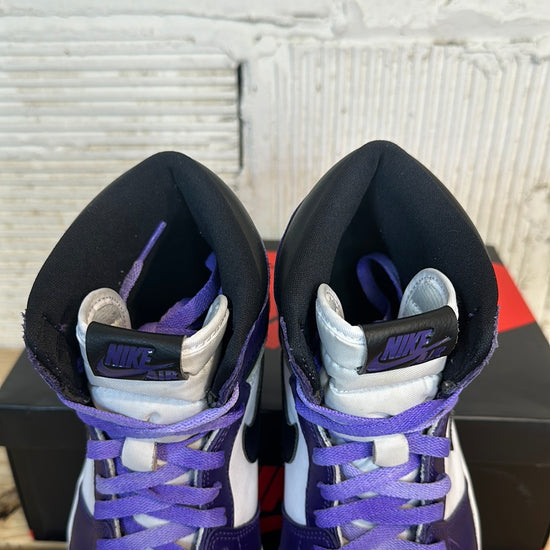 Air Jordan 1 High Court Purple White Sz 10 – The Gallery Online display picture 1