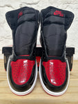 Air Jordan 1 High Patent Bred Sz 8 DS