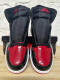 Air Jordan 1 High Patent Bred Sz 8 DS