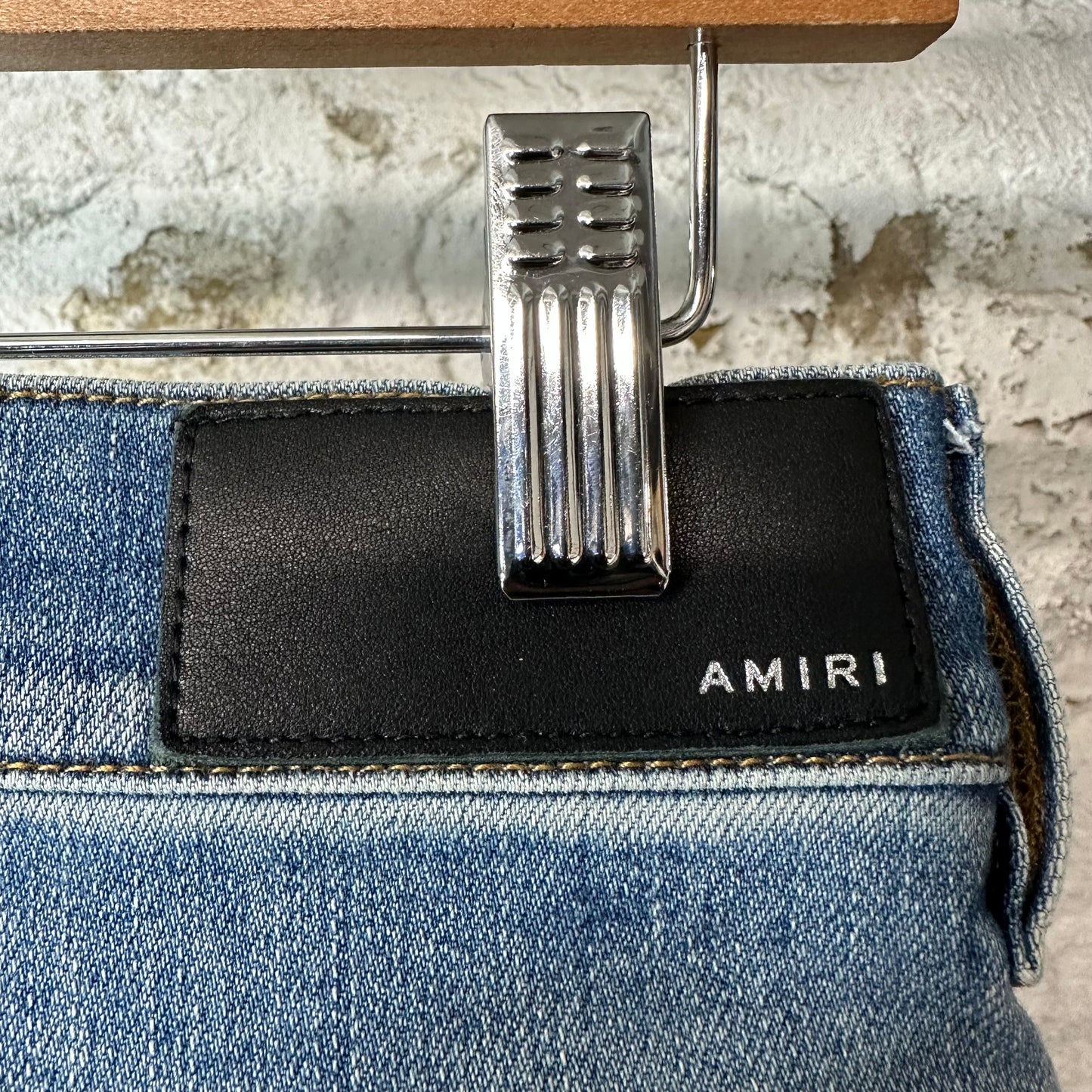 Amiri Plain Lightwash Blue Denim Jeans Sz 28
