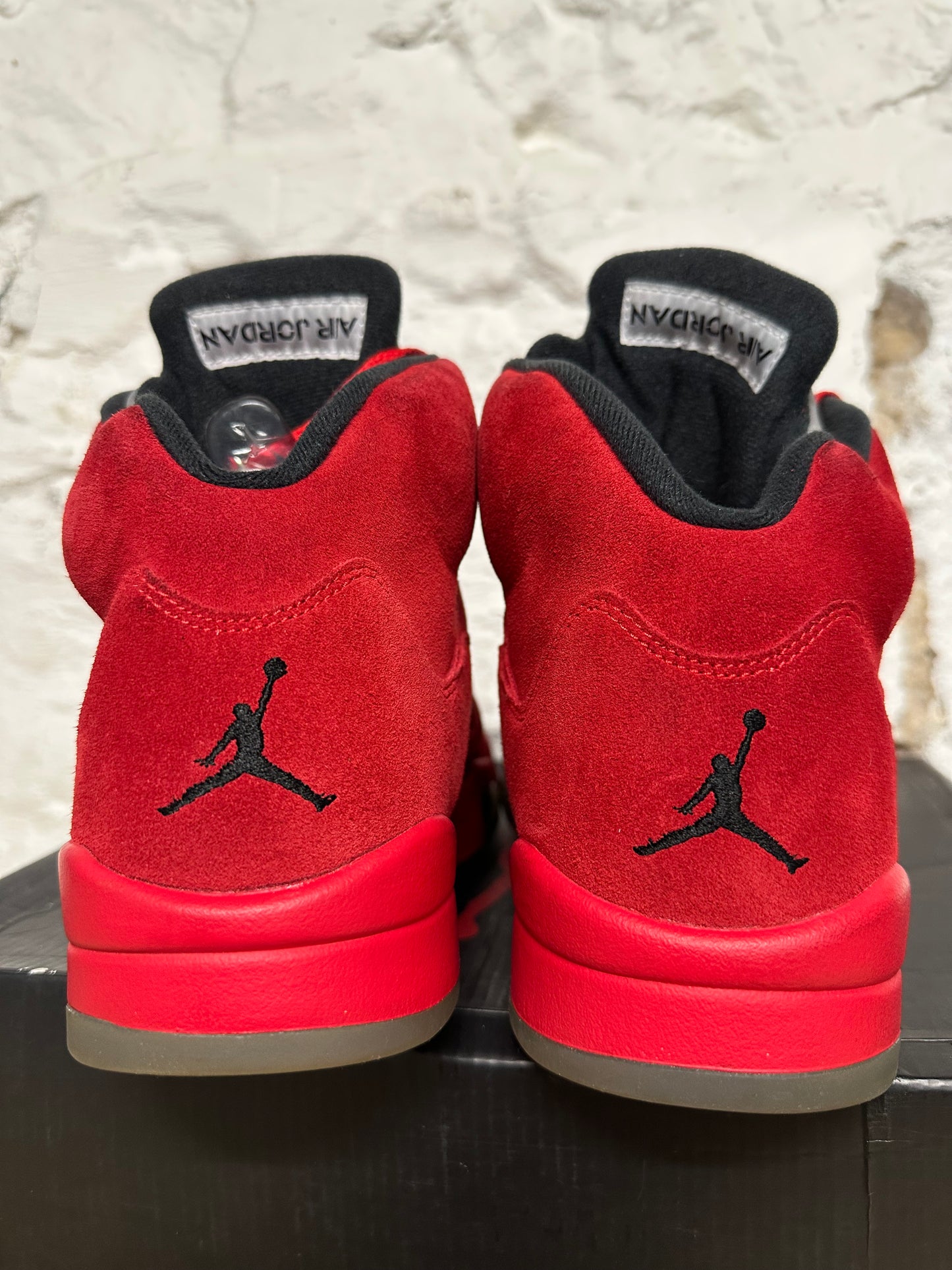 Air Jordan 5 Red Suede Sz 12