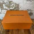Louis Vuitton Grey Black White Strap Trainer Sz 8.5 (7LV)