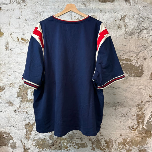 Rhude Les Deux Alpes Navy T-shirt Sz XXL