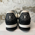 Louis Vuitton Black White Trainer Sneaker Sz 10 (8.5LV)