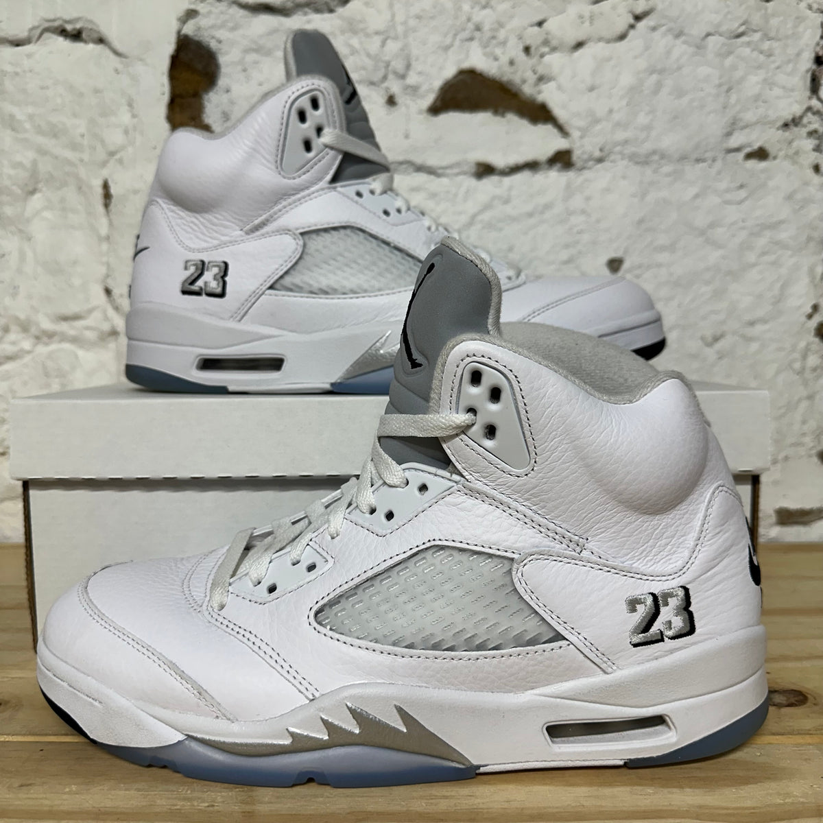 Air Jordan 5 White Metallic (2026) Sz 10