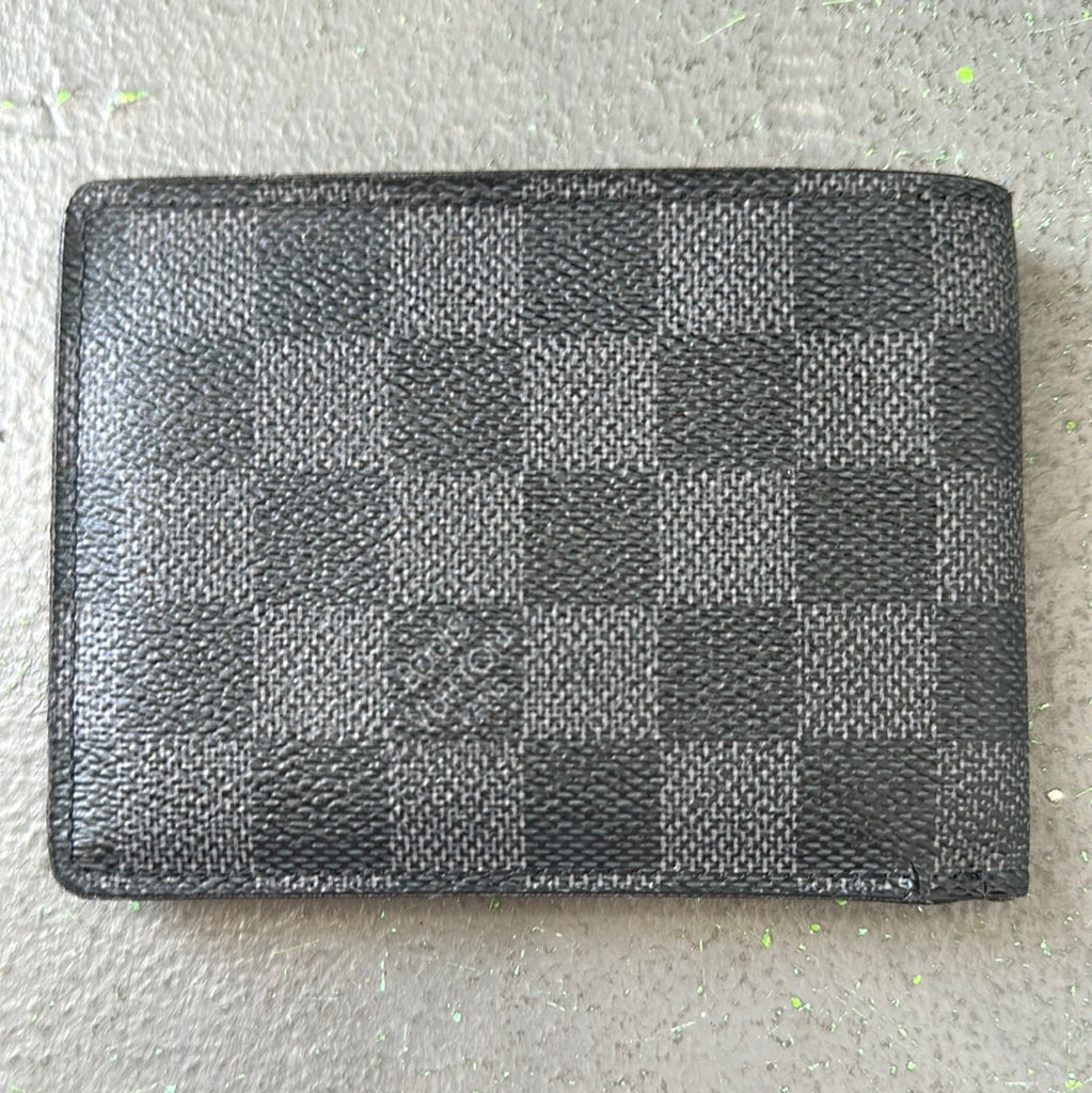 Louis Vuitton Damier Graphite Canvas Long Bifold Wallet Louis Vuitton