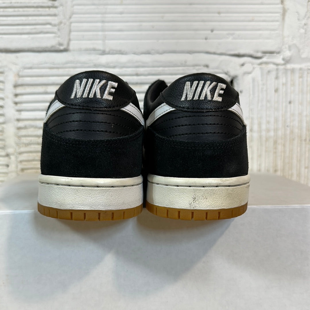 Nike SB Dunk Low Black White Gum (2016) Sz 10