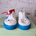 Off White Vulc Low Blue White Sz 5 (36)