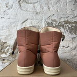 Rick Owens Jumbo Lace Puffer Dark Pink Milk High Sz 13 (46)