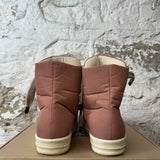 Rick Owens Jumbo Lace Puffer Dark Pink Milk High Sz 13 (46)