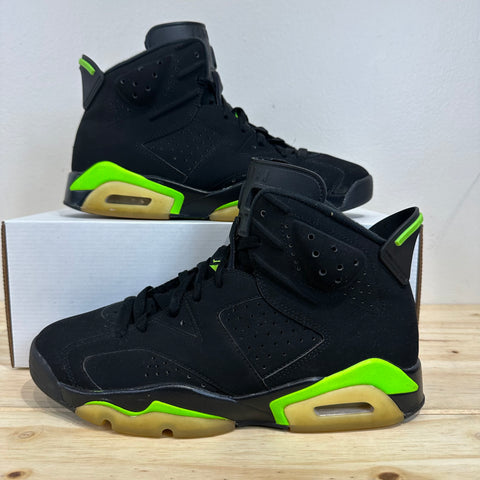 Air Jordan 6 Electric Green Sz 9