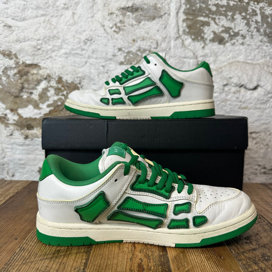 Amiri Green Skeleton White Sneaker Sz 7 (40)