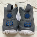 Air Jordan 9 Flint Grey French Blue Sz 9