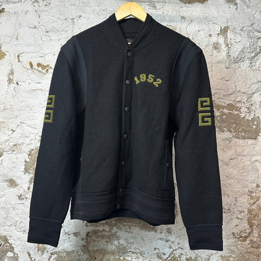 Givenchy 4G Wool Bomber Jacket Black Sz L