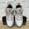 Air Jordan 3 White Cement Reimagined Sz 7Y