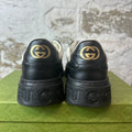 Gucci GG Embossed Chunky Black White Sneaker Sz 11