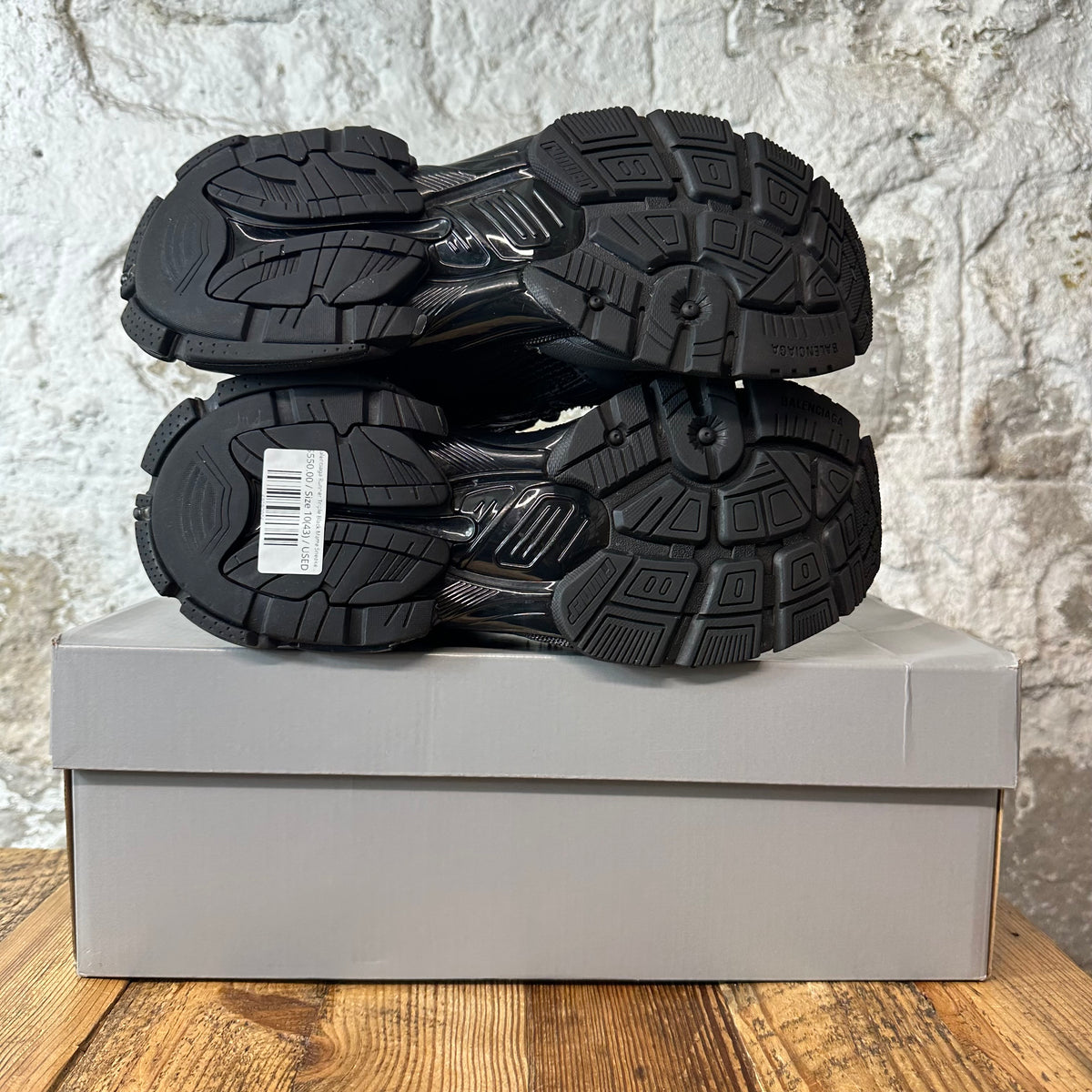 Balenciaga Runner Triple Black Matte Sneaker Sz 10 (43)