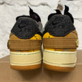 Nike Air Force 1 Force Low Travis Scott Cactus Jack Sz 10