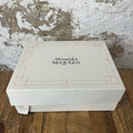 Alexander Mcqueen Black Red Nappa Joey Sneaker Sz 10.5 (43.5)