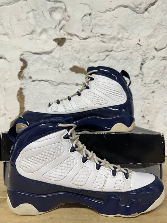 Air Jordan 9 Pearl Blue Sz 8.5