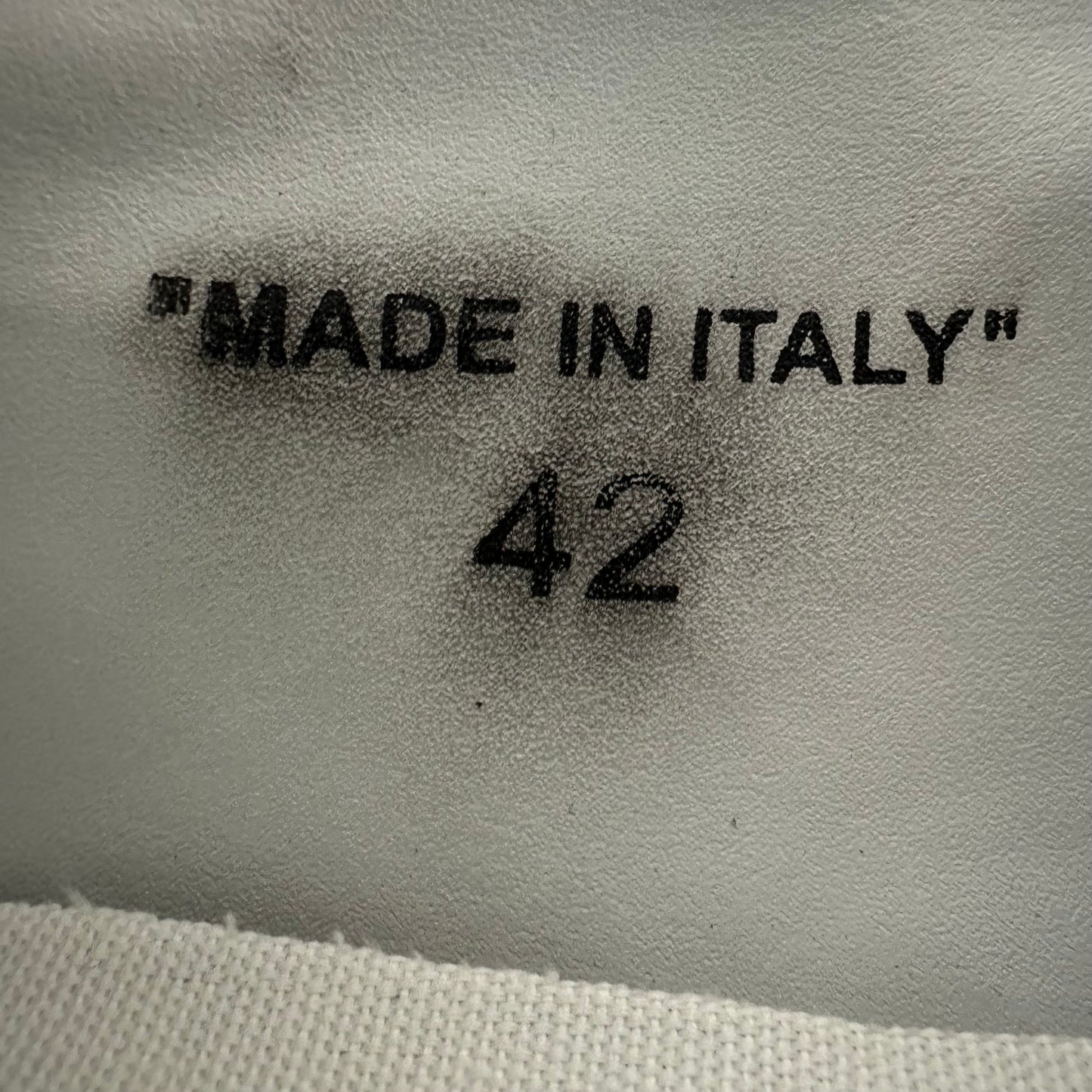 Off-White Court 3.0 Lavender Cream Sneaker Sz 9 (42)