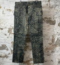 Louis Vuitton Dark Blue Monogram Cargo Denim Pants Sz 32