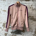 Palm Angels Rust Pink Purple Track Jacket Sz XXS