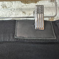 Amiri Plain Black Denim Jeans Sz 28
