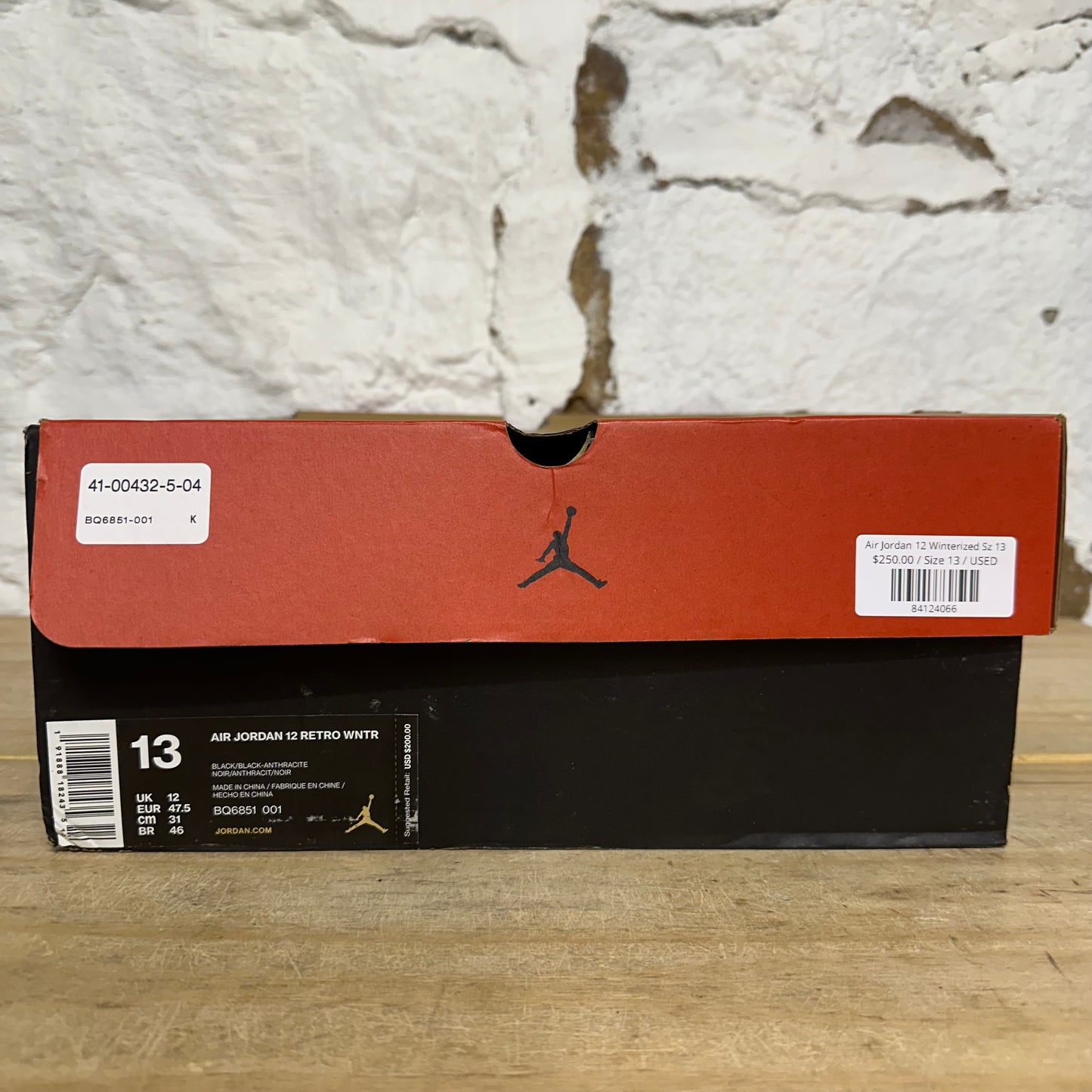 Air Jordan 12 Winterized Sz 13