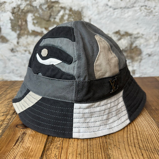 Louis Vuitton Portrait Patchwork Bucket Hat Sz L