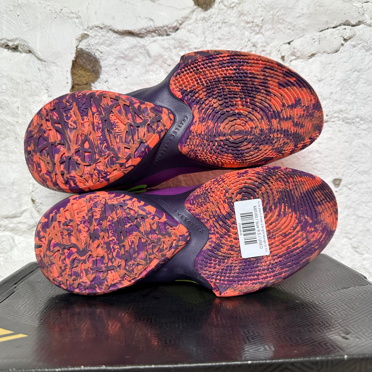 Nike Zoom Freak 2 Bright Mango Sz 9.5